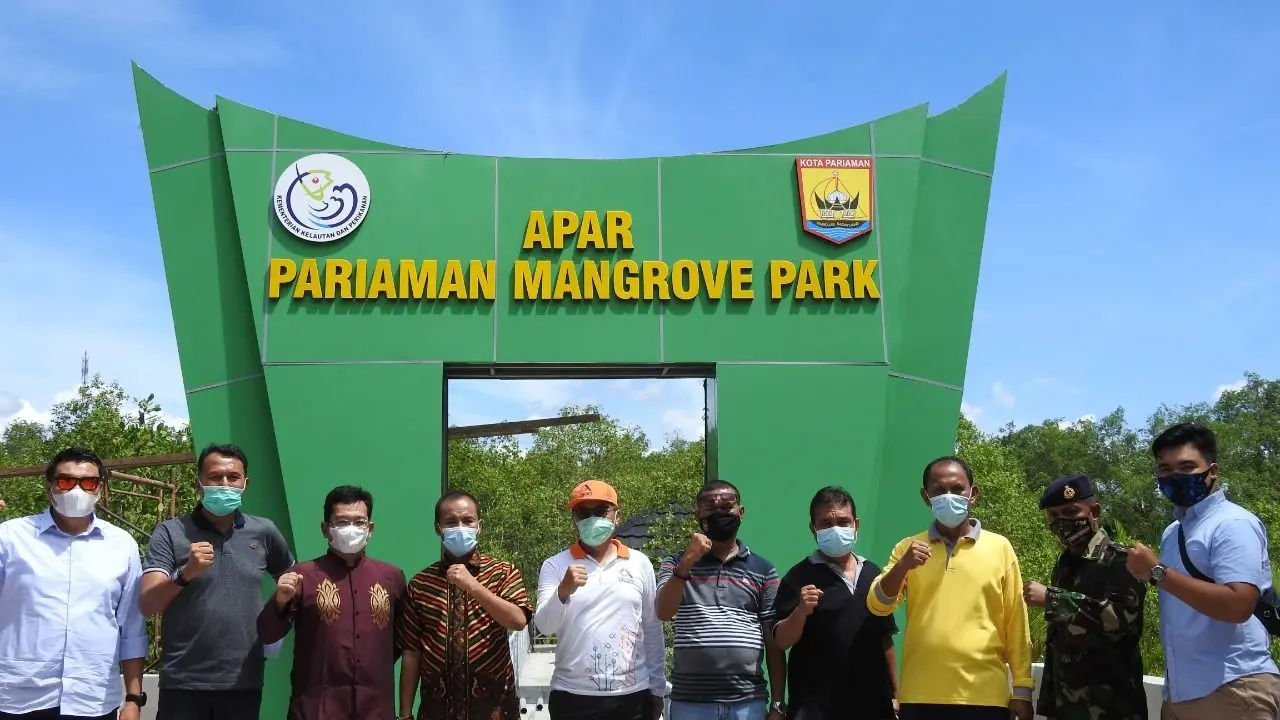 KKP bakal menjadikan hutan mangrove Pariaman sebagai destinasi wisata minat khusus. (Foto: KKP)