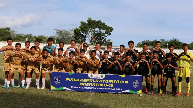 Tim Sepak Bola U15 Kutim Jadi Champion di Kejuaraan Piala Bergengsi Soeratin Zona Kaltim