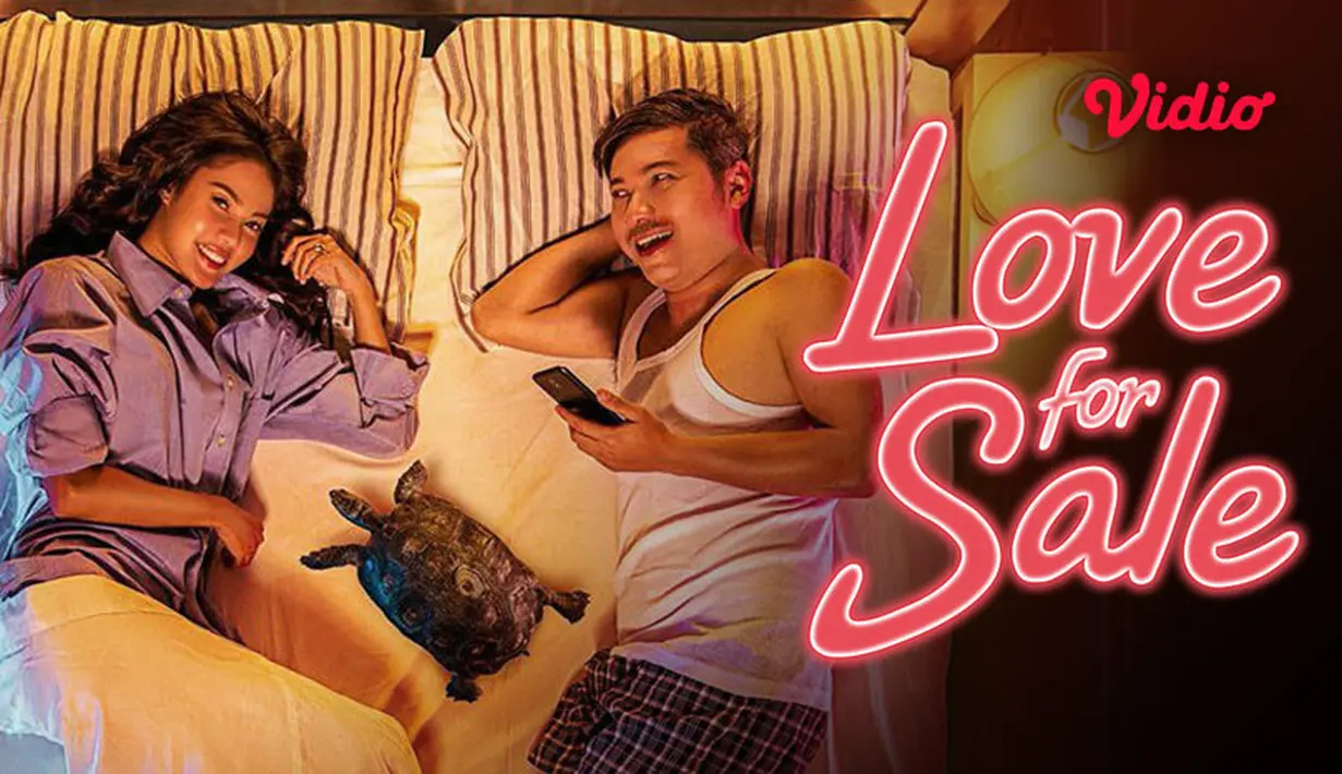 Film komedi romantis Love For Sale sudah hadir dan dapat disaksikan di aplikasi Vidio. (Dok. Vidio)
