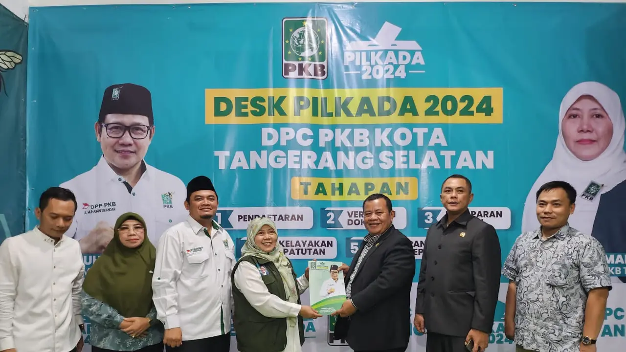 Pilkada Tangsel, PKB Ikut Buka Pendaftaran Bakal Calon Wali Kota