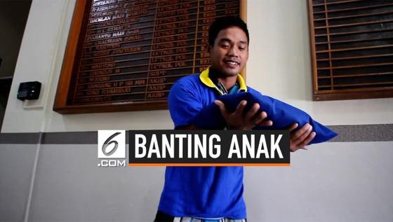 VIDEO: Sadis, Pria Tega Banting Anak hingga Tewas
