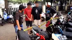 Dua Maling Motor Diciduk, Uang Curian Dipakai Foya-foya