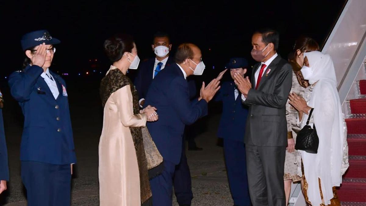 24-hour trip, Jokowi and Iriana arrive in Washington DC