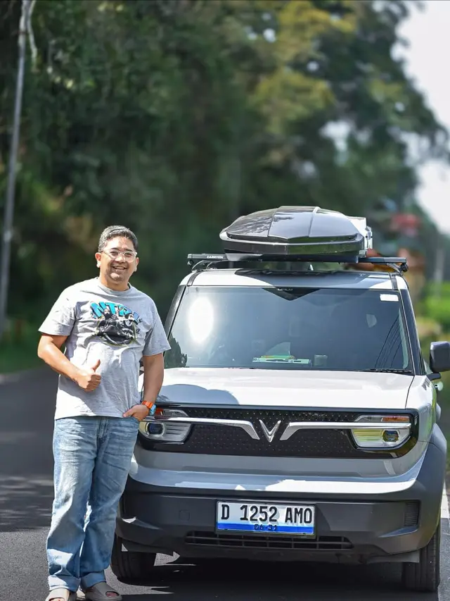 Ferdiana, pemilik VinFast VF 3 (doc. Liputan6.com)