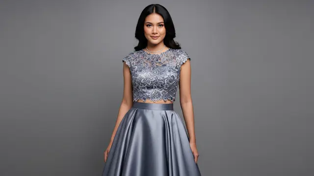 Atasan Crop Top Modern
