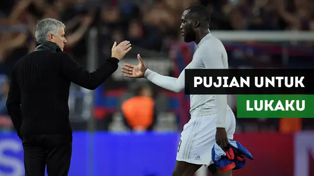 VIDEO: Pembelaan Jose Mourinho Terhadap Lukaku