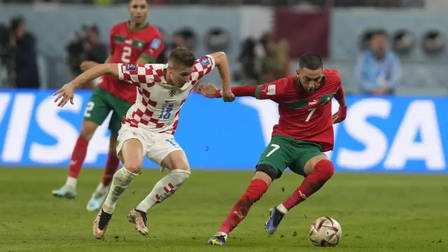Perebutan Tempat Ketiga Piala Dunia 2022: Kroasia vs Maroko