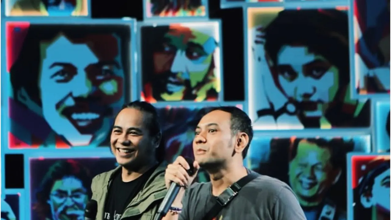7 Potret Kenangan Artis Bersama Lucky Widja Vokalis Element Sebelum Meninggal