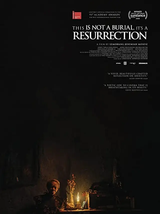 This Is Not A Burial, It’s A Ressurection.