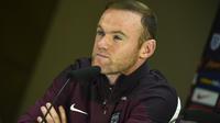 Striker Manchester United asal Inggris, Wayne Rooney. (AFP/Jose Jordan)