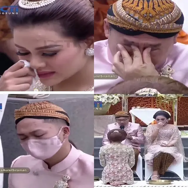 Tanpa Kehadiran Krisdayanti, Ini 7 Momen Siraman Aurel Hermansyah