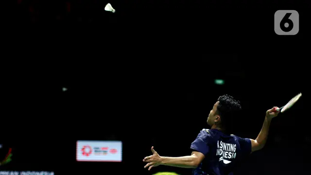 Anthony Sinisuka Ginting di Indonesia Open 2023