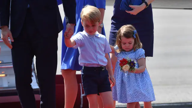 Gaya Kompak Keluarga Pangeran William dan Kate Middleton di Jerman