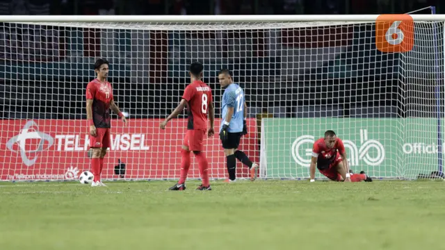 Sepak Bola : Indonesia Vs Palestina