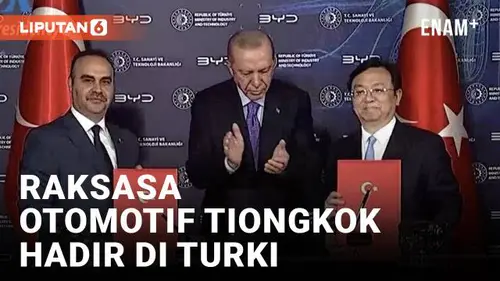 VIDEO: Tiongkok Bangun Pabrik Mobil Miliaran Dolar di Turki