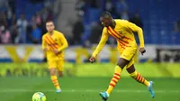 Barcelona kembali mainkan Ousmane Dembele saat melawan Espanyol (AFP)