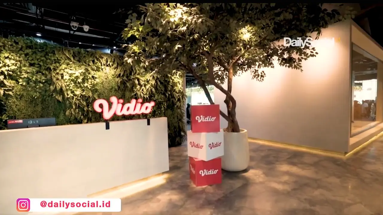 Yuk, Lihat Kantor Vidio Lebih Dekat. sumberfoto: DailySocial TV