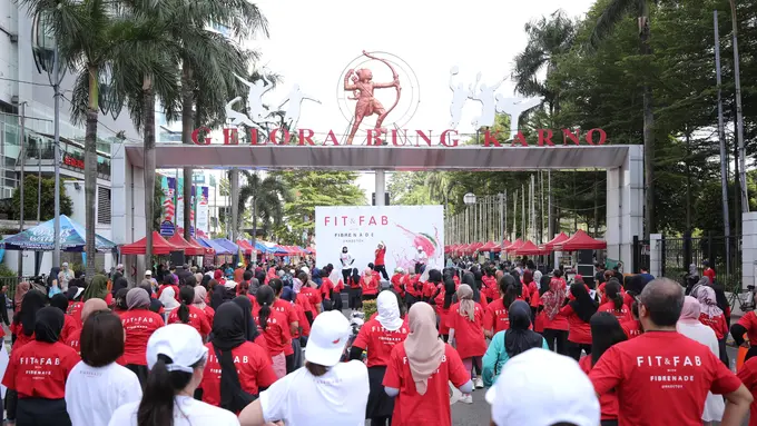 Fit & Fab with Fibrenade di FX Senayan Side