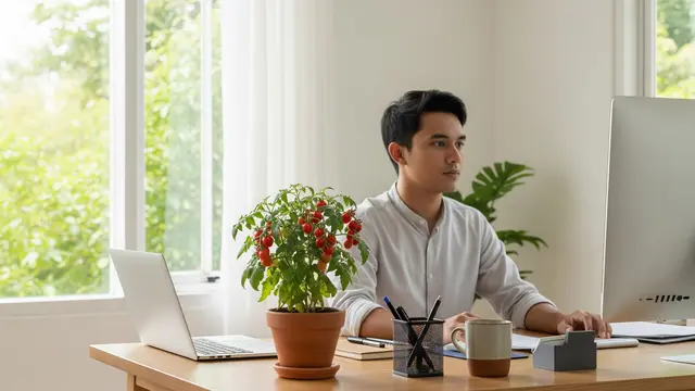 Tanaman Buah Dalam Pot Kecil Untuk Meja Kerja Biar Lebih Fresh