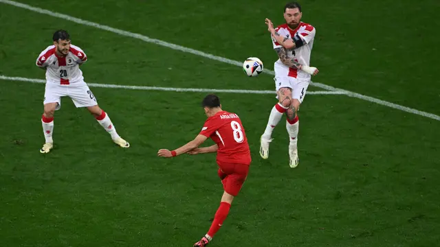 Hasil Euro 2024 Turki vs Georgia