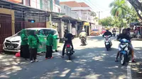 DPW Progan Sulsel berbagi di Jumat Berkah (Liputan6.com/Fauzan)