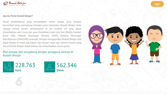 Kemdikbud Ajak Siswa Gunakan Portal Rumah Belajar dan Layanan Edtech Startup untuk Belajar Online