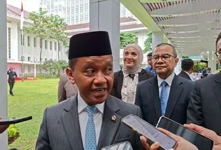 Menteri Energi dan Sumber Daya Mineral (ESDM), Bahlil Lahadalia. (Foto: Liputan6.com/Arief RH)