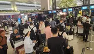 Imbas Erupsi Anak Krakatau, Penumpang Menumpuk di Bandara Soekarno-Hatta