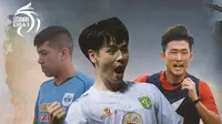 Liga 1 - Jonathan Cantillana, Taisei Marukawa, Renshi Yamaguchi (Bola.com/Adreanus Titus)