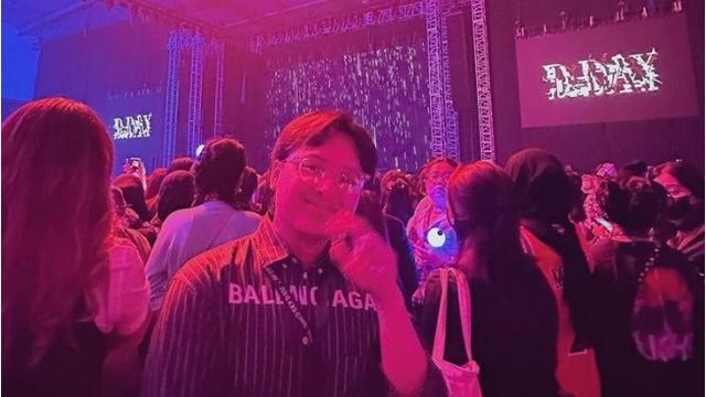 Arsy Widianto nonton konser Suga BTS bertajuk Agust D Tour: D-DAY 2023 Jakarta(Foto: Instagram arsywidianto)