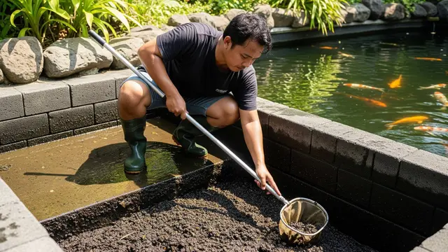 Tips Membuat Kolam Ikan yang Tidak Jadi Sarang Nyamuk