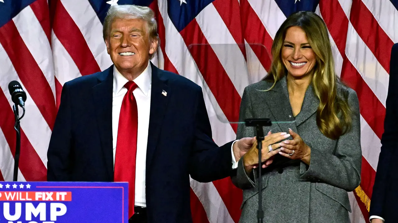 Donald dan Melania Trump