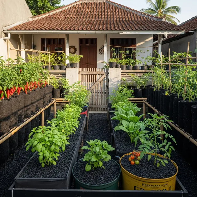 9 Ide Kebun Mini Hemat untuk Ibu Rumah Tangga, Solusi Cerdas Pangan Segar