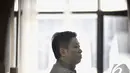 Machfud Suroso adalah Direktur Utama PT Dutasari Citralaras yang menjadi terdakwa kasus korupsi Hambalang, Pengadilan Tipikor, Jakarta, Kamis (18/12/2014). (Liputan6.com/Miftahul Hayat)