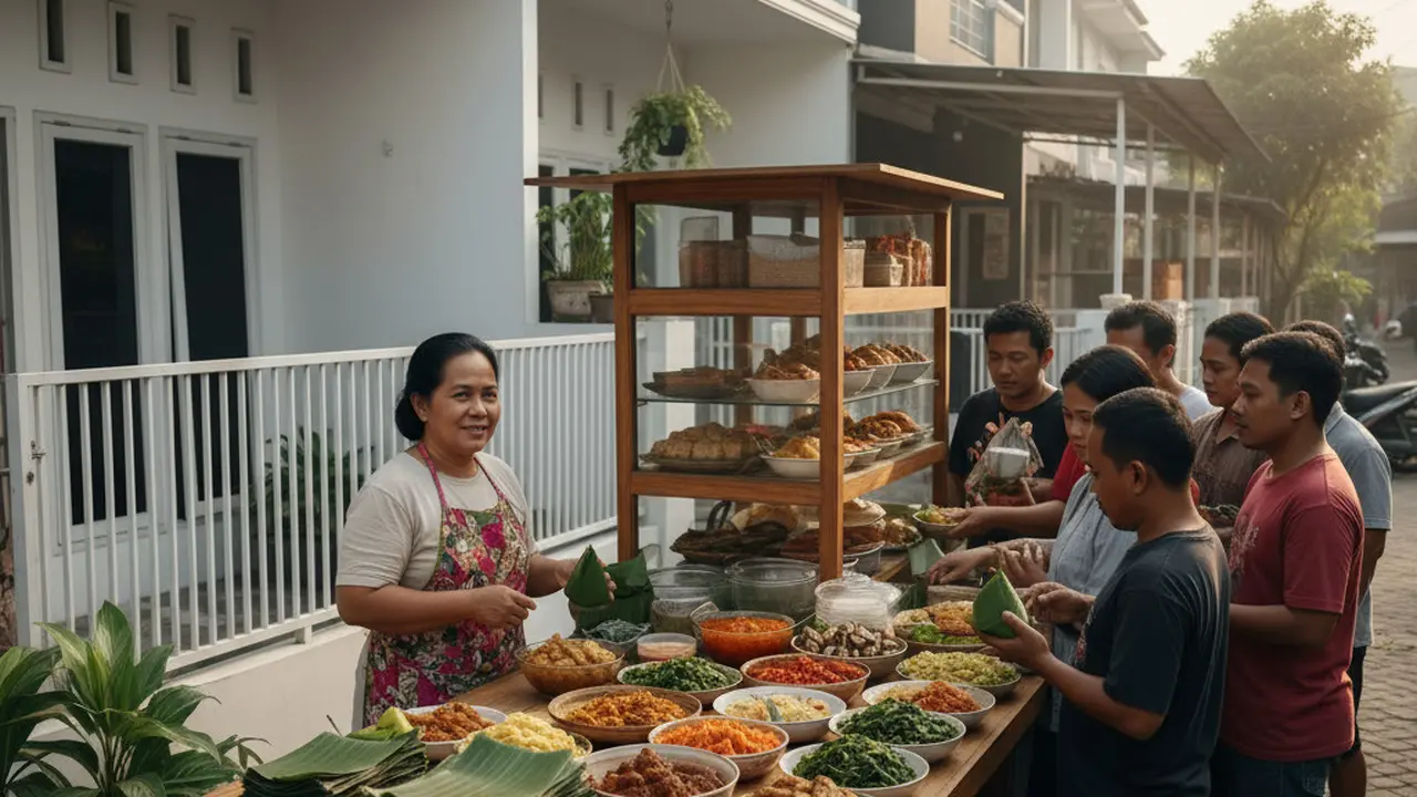 Usaha Warung Nasi di Rumah
