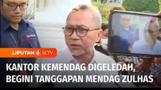Menteri Perdagangan RI, Zulkifli Hasan menanggapi penggeledahan di Kementerian Perdagangan oleh Kejaksaan Agung, terkait kasus impor gula.