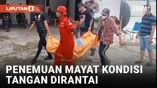 VIDEO: Gempar Penemuan Mayat Pria di Sungai Musi dengan Kondisi Tangan Dirantai