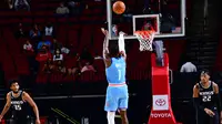Guard Houston Rockets John Wall melepas tembakan pada laga NBA 2020/2021 melawan Sacramento Kings di Toyota Center, Kamis (31/12/2020) atau Jumat pagi WIB. (Twitter Houston Rockets)