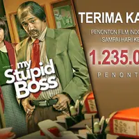 My Stupid Boss mengumpulkan 1.235.000 penonton. Rekor ini telah melampaui rekor film London Love Story sebagai film Indonesia terlaris 2016.
