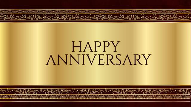 Ilustrasi happy anniversary