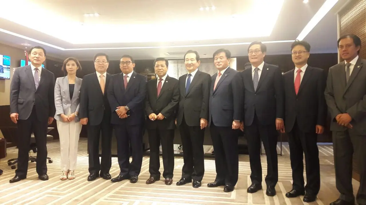 Setya Novanto Bertemu Ketua Parlemen Korsel