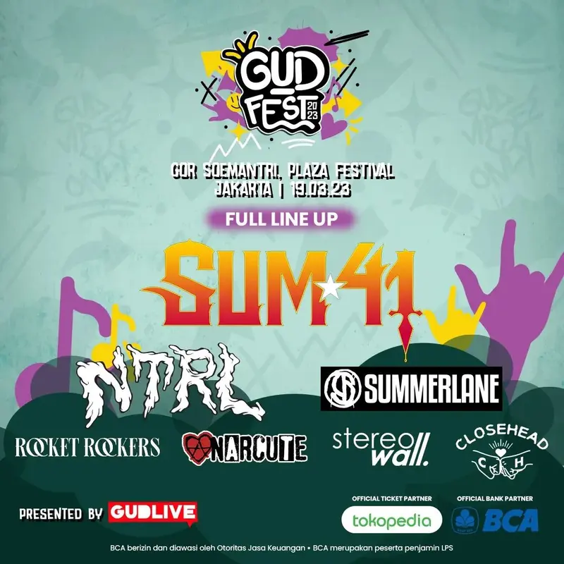 Gudfest 2023 Resmi Umumkan Line Up