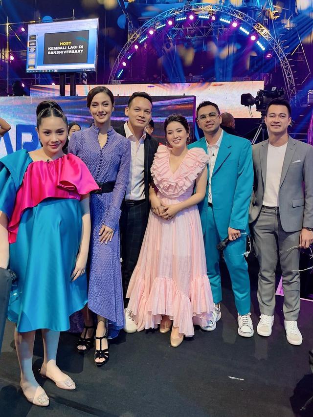 Bintang Suci Dalam Cinta di acara anniversary RANS Entertainment (Foto: Instagram/@nasyamarcella)