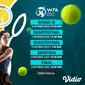 Dapatkan Link Live Streaming WTA 250 Jasmin Open 2022 di Vidio 6 sampai 9 Oktober : Babak 16 Besar Hingga Final