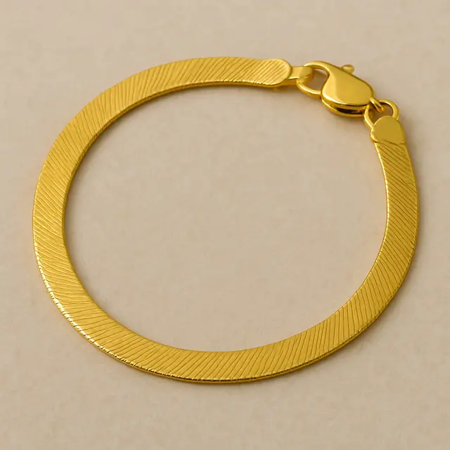 Model Gelang Emas Rantai Tebal untuk Usia 40 Tahun (Foto: ChatGPT)