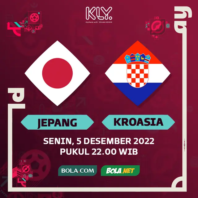Piala Dunia 2022 - Prediksi Jepang Vs Kroasia