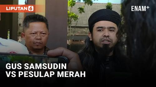 VIDEO: Gus Samsudin Laporkan Pesulap Merah ke Polda Jatim