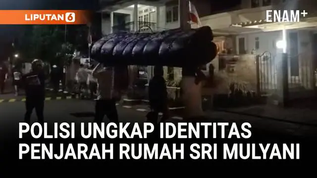Polisi menetapkan 11 orang sebagai tersangka dalam kasus penjarahan di rumah mantan Menteri Keuangan Sri Mulyani di Perumahan Mandar IX, Bintaro, Pondok Aren, Tangerang Selatan.