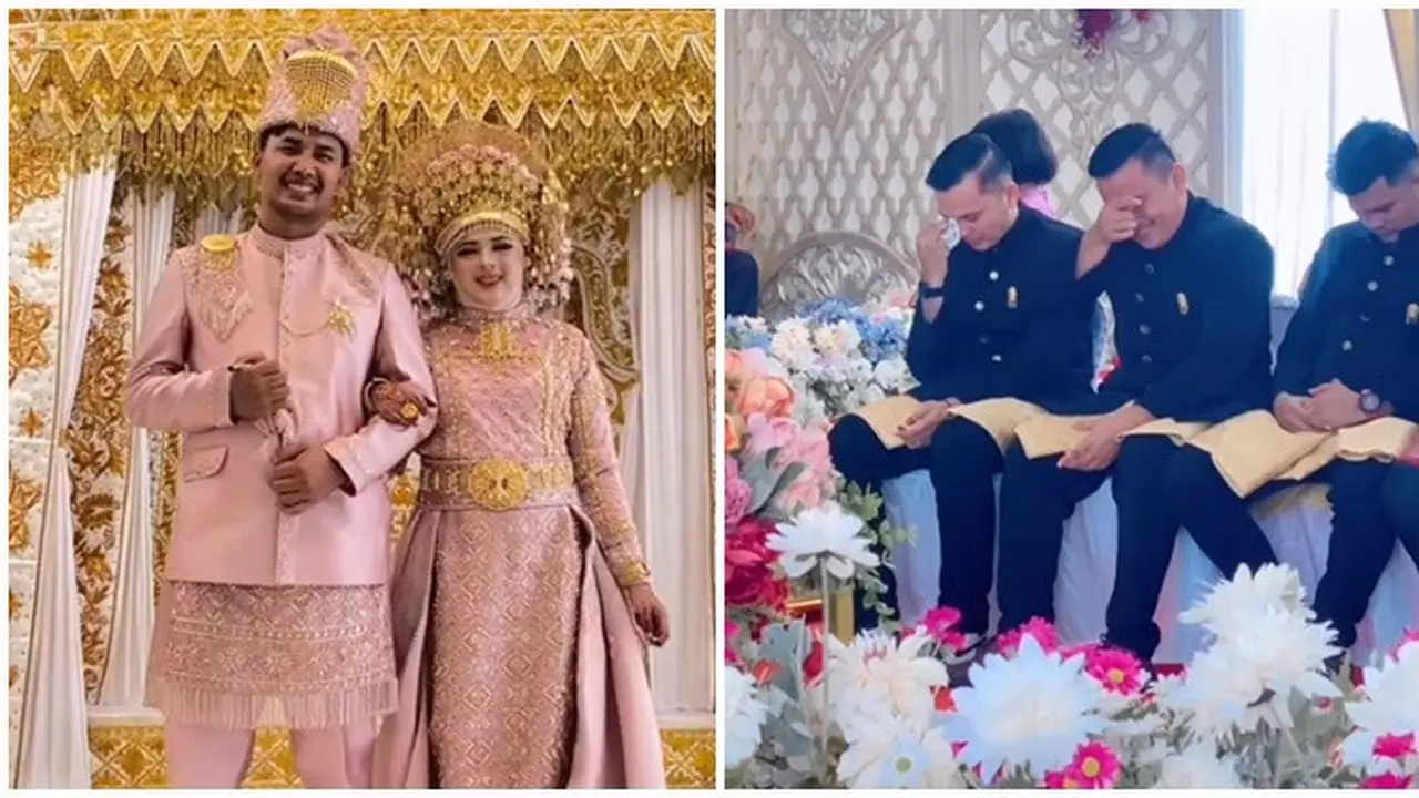 Viral Kakak Laki-Laki Nangis di Pernikahan Adik Perempuan, Bukti Cinta Tulus