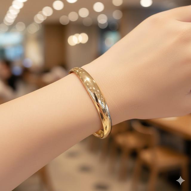 Model Gelang Emas 2 Gram Tanpa Kunci Sambungan untuk Tampil Praktis dan Stylish